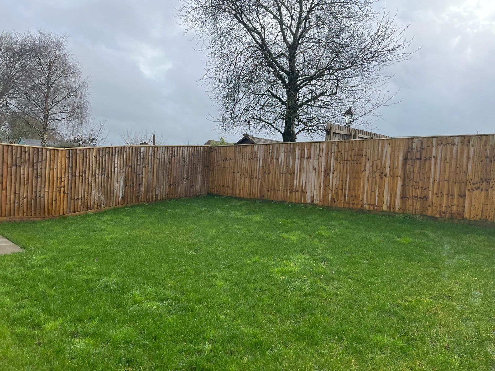 Sleeper retaining wall project