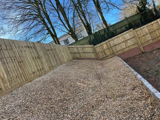 Retaining Sleeper Wall photo